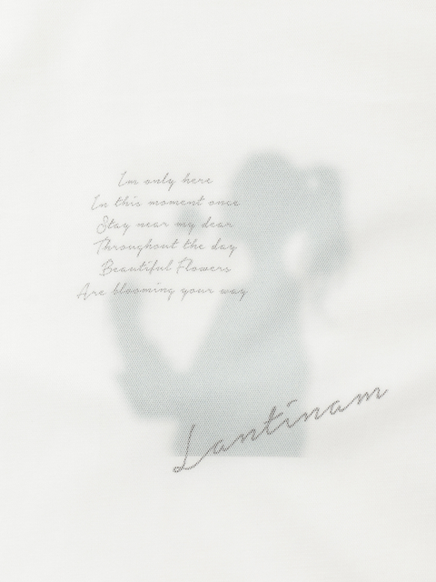 【1周年限定】Tulle Photo Tee