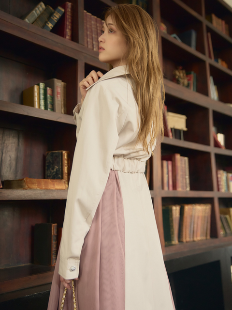 2piece Dress Trench Coat