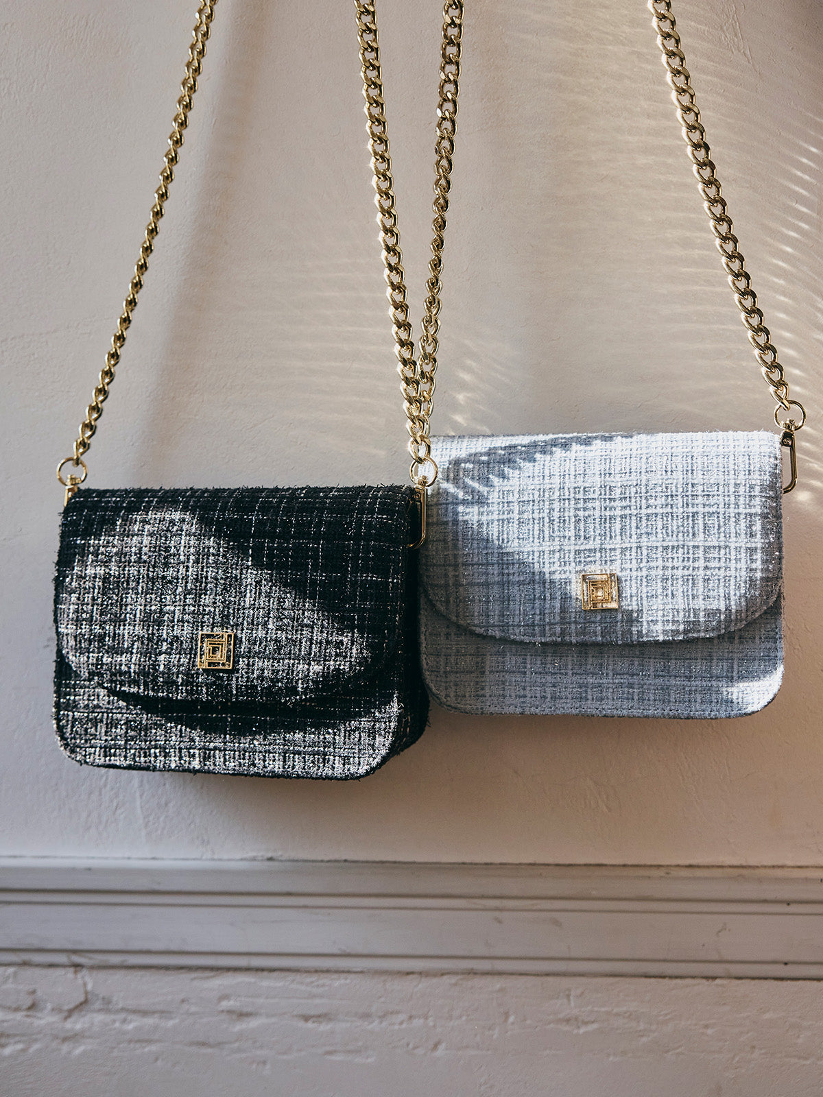 Tweed Shoulder Bag