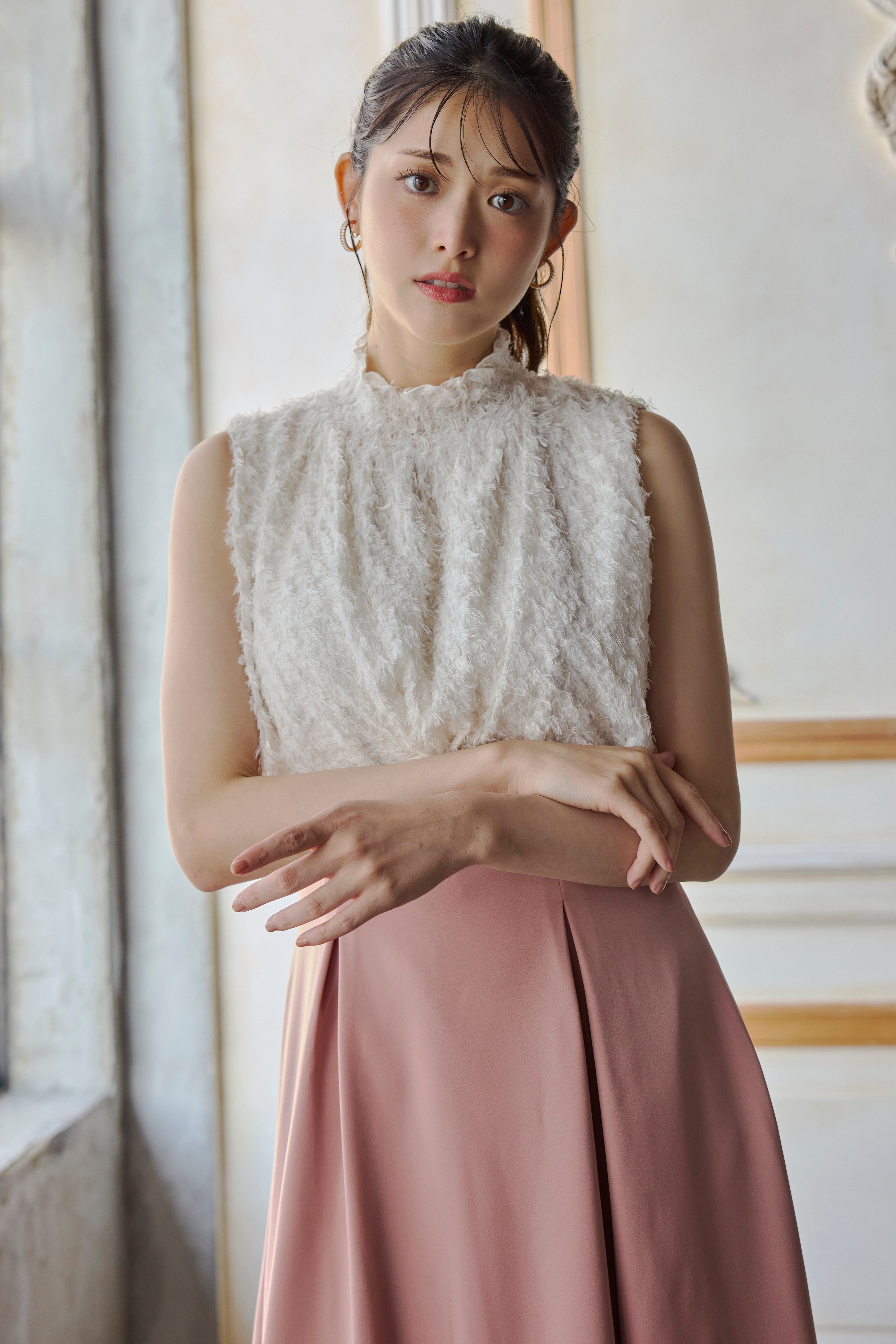 Shaggy Chiffon Dress