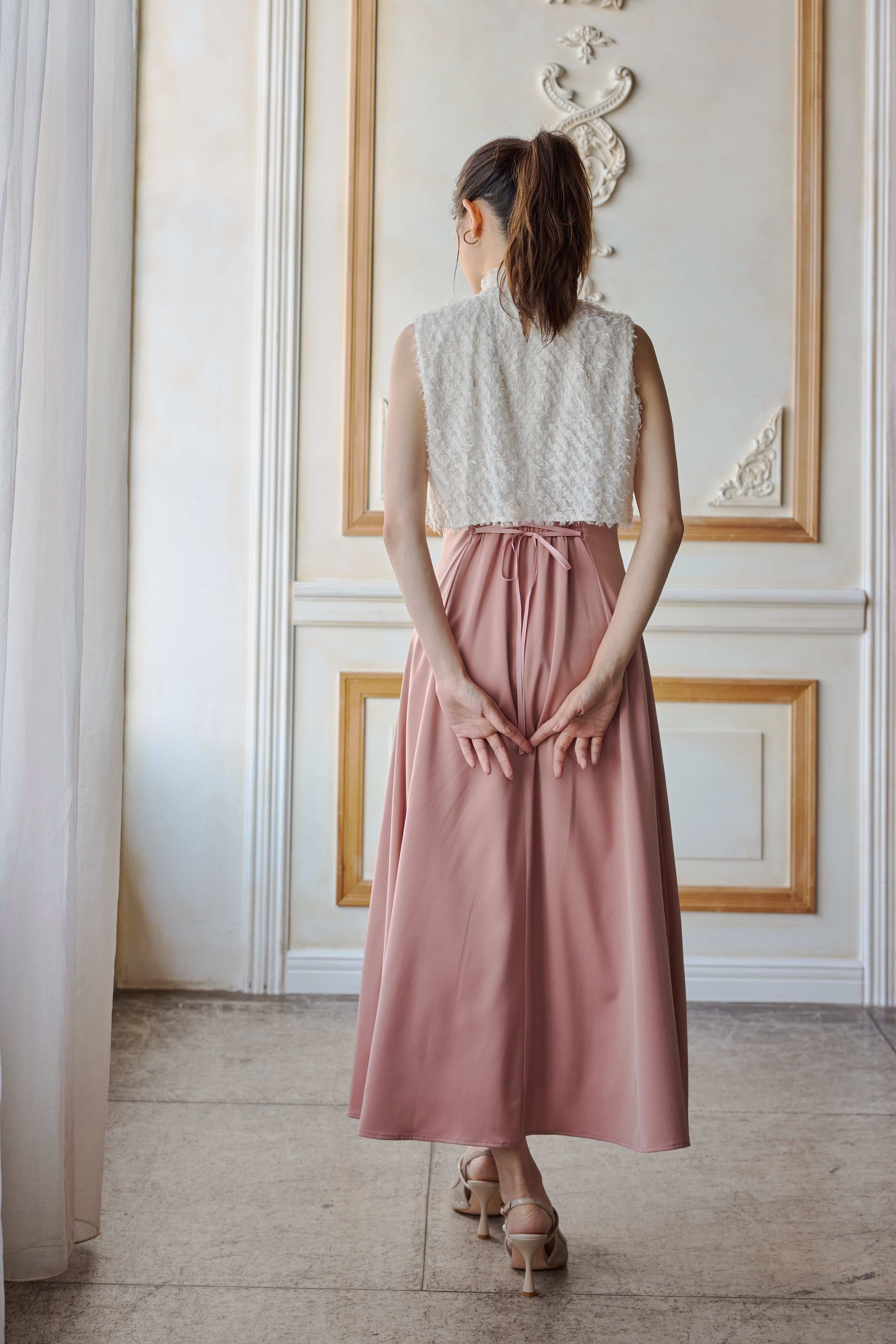 Shaggy Chiffon Dress