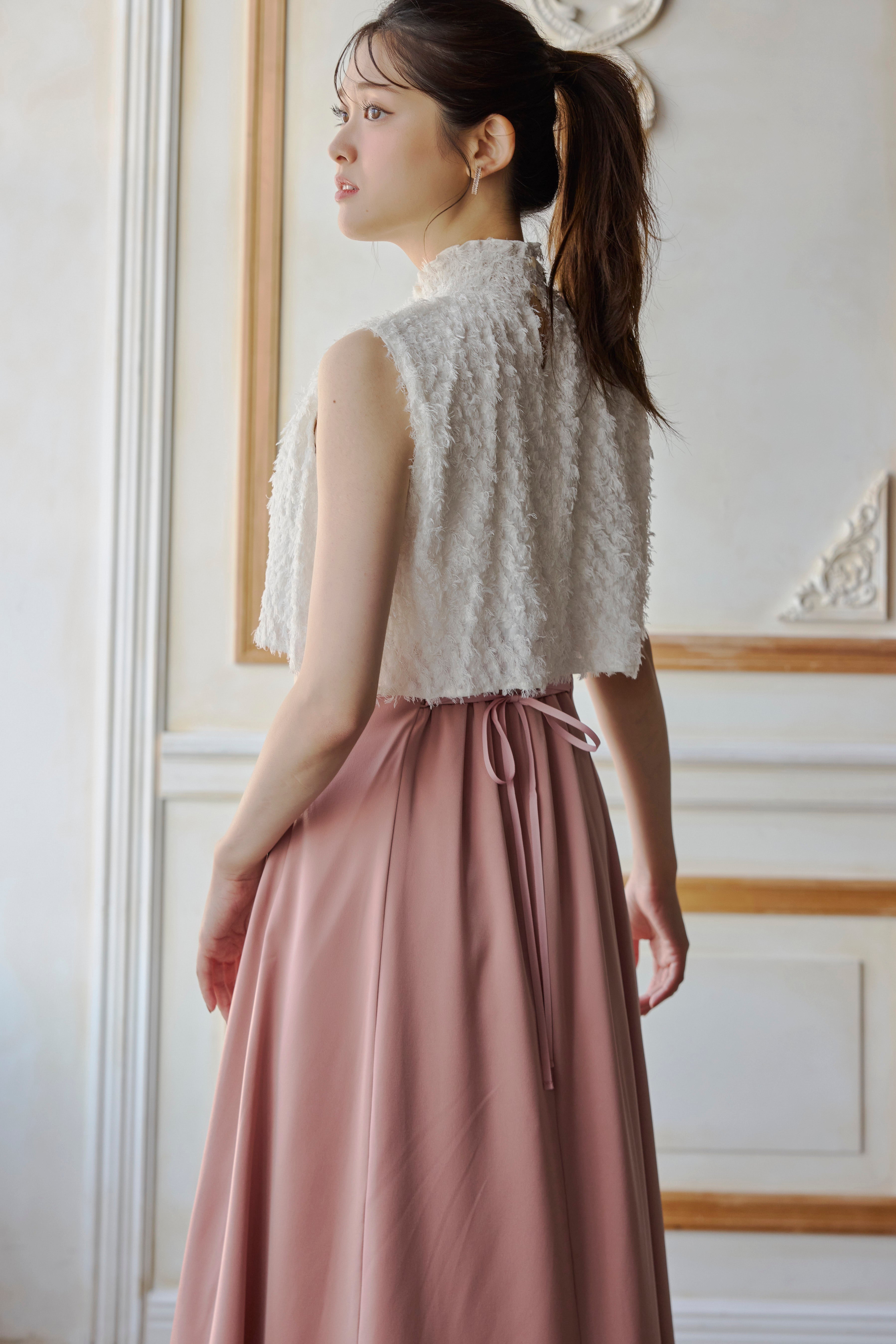 Shaggy Chiffon Dress