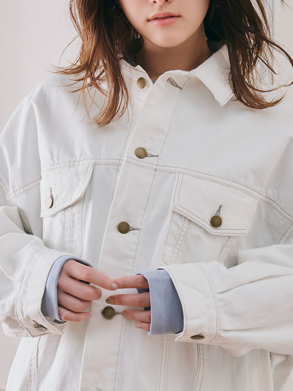 【ユニセックス】Big Denim Jacket