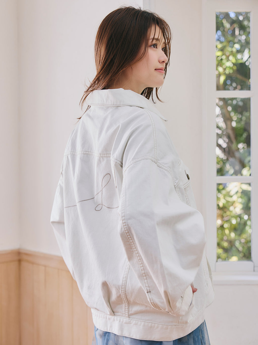 【ユニセックス】Big Denim Jacket