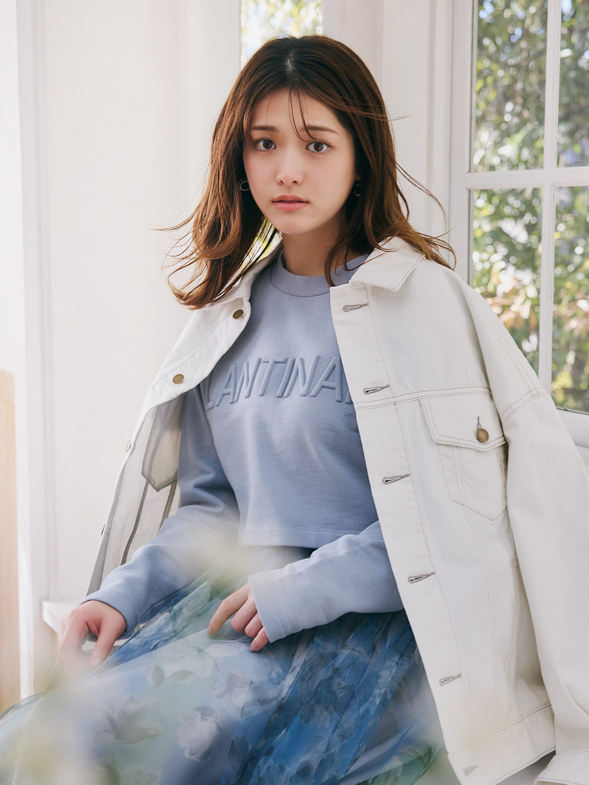 【ユニセックス】Big Denim Jacket