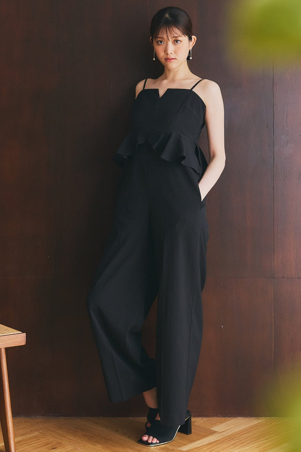 Ruffle Cami All in One