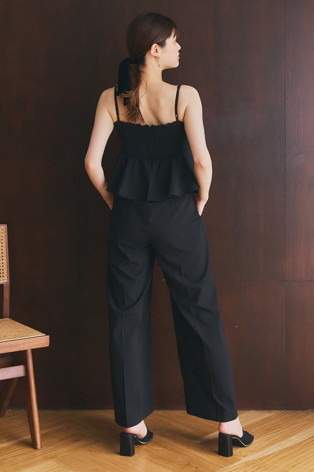 Ruffle Cami All in One