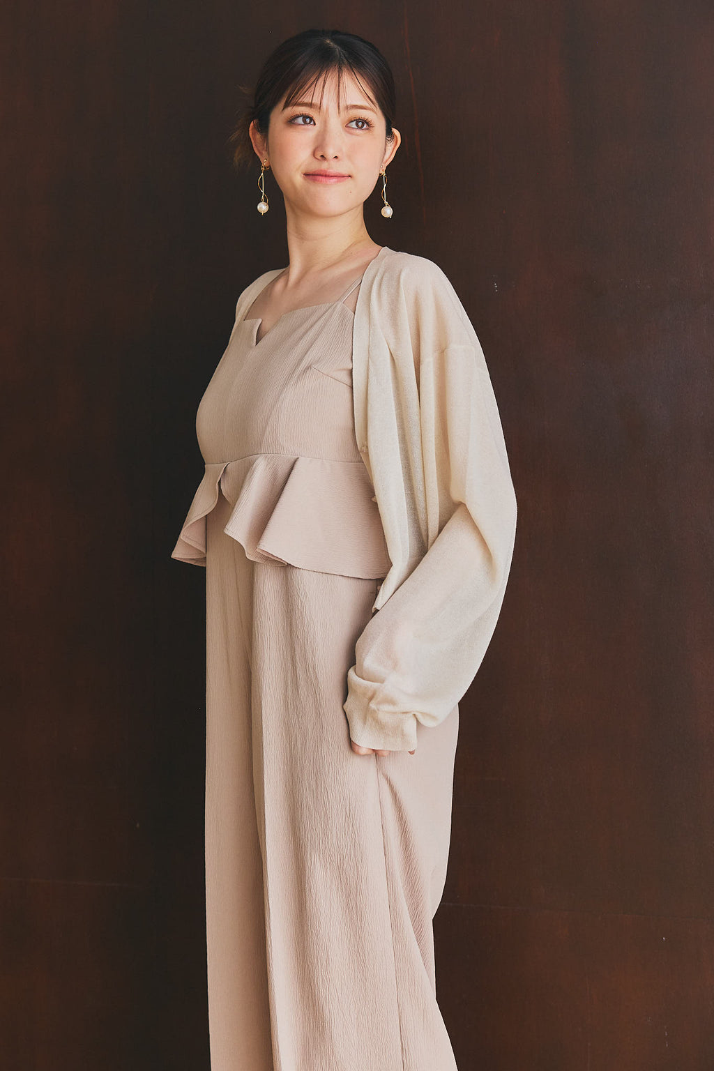 Ruffle Cami All in One