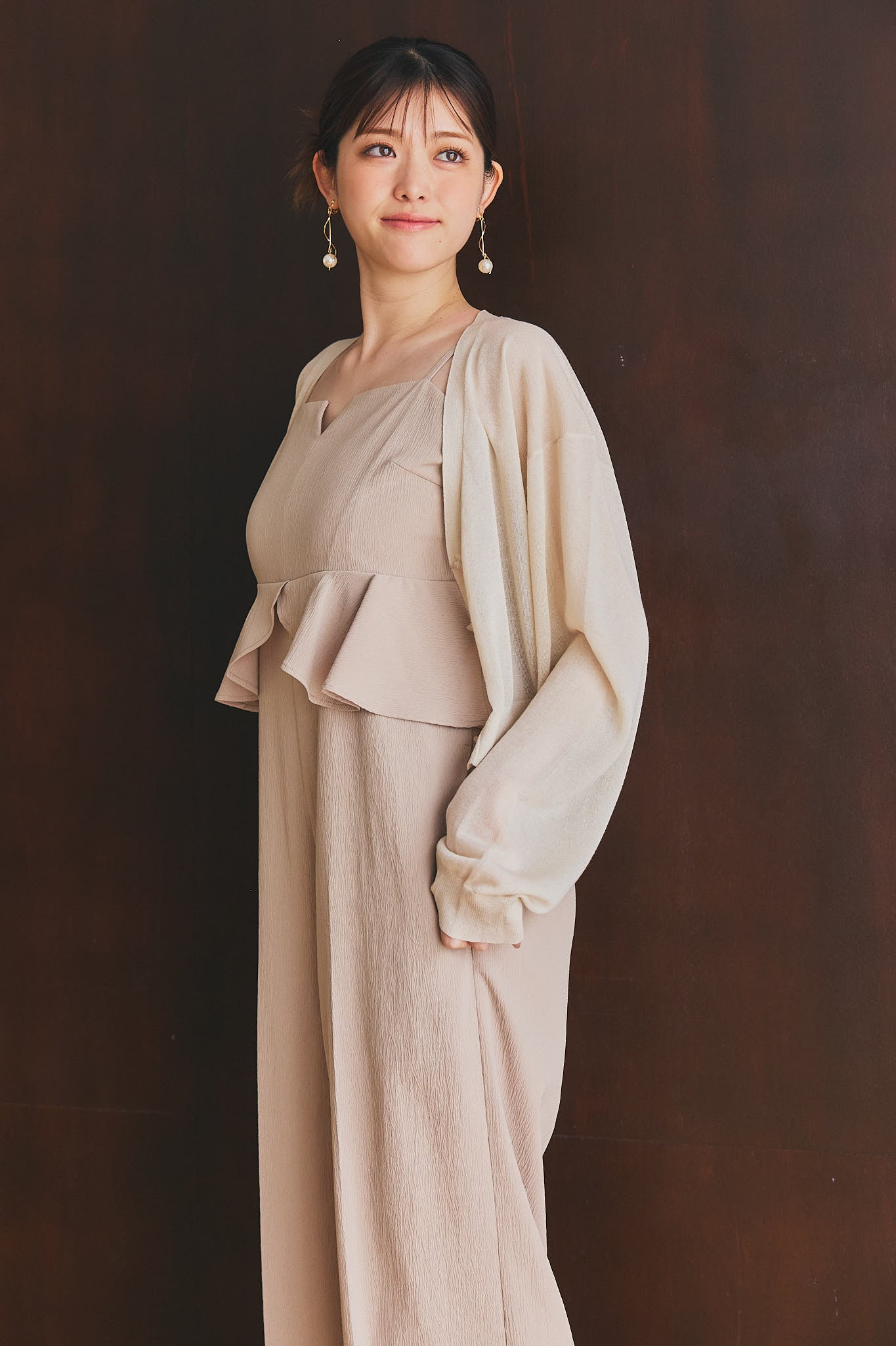 Ruffle Cami All in One