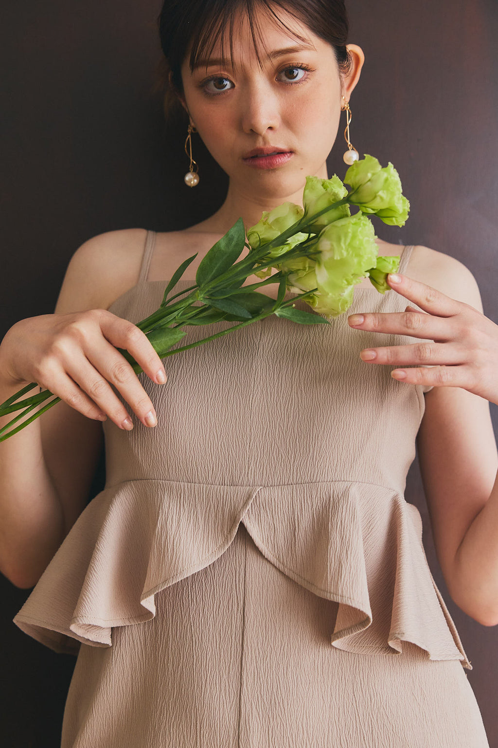 Ruffle Cami All in One