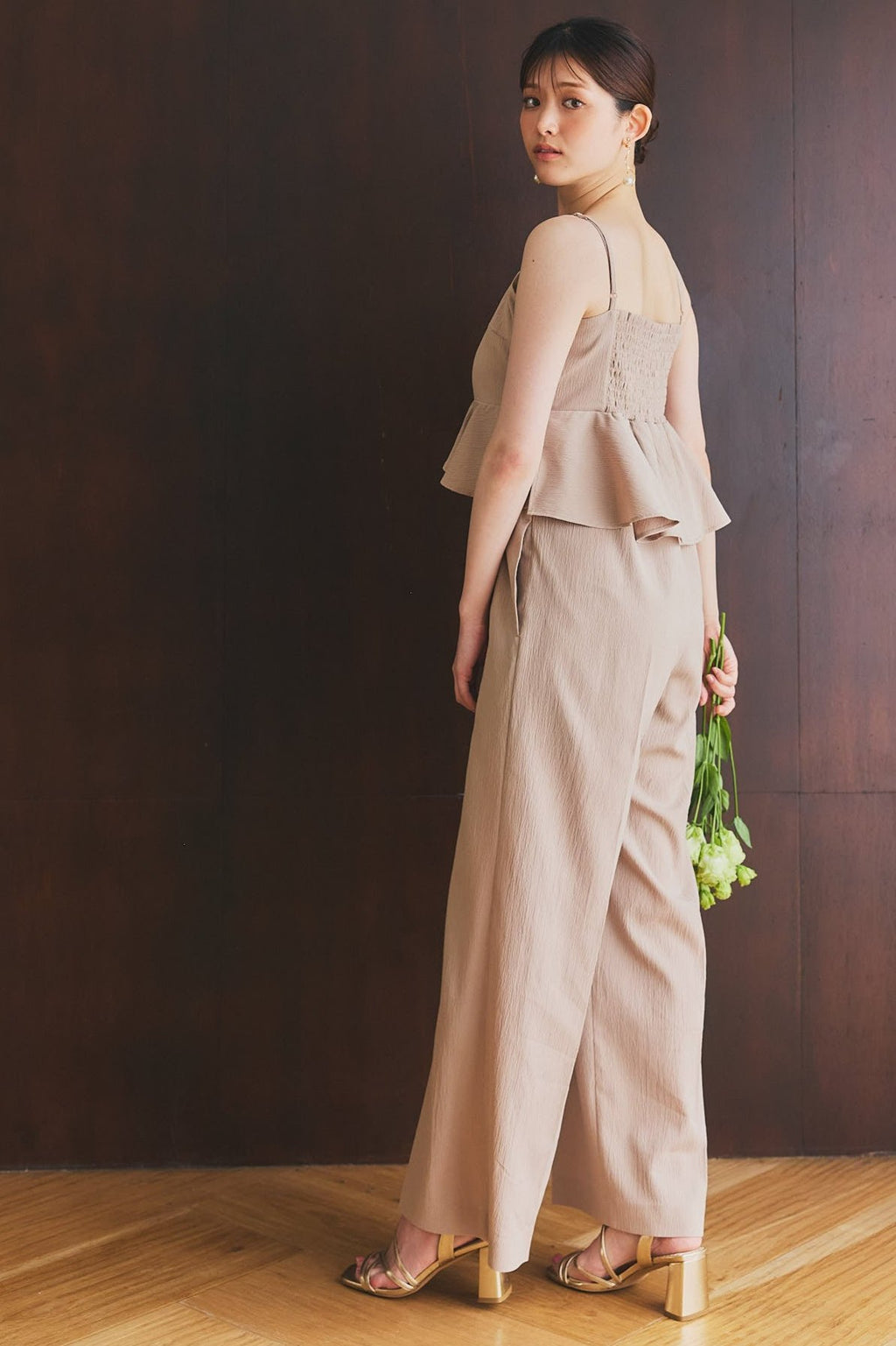 Ruffle Cami All in One