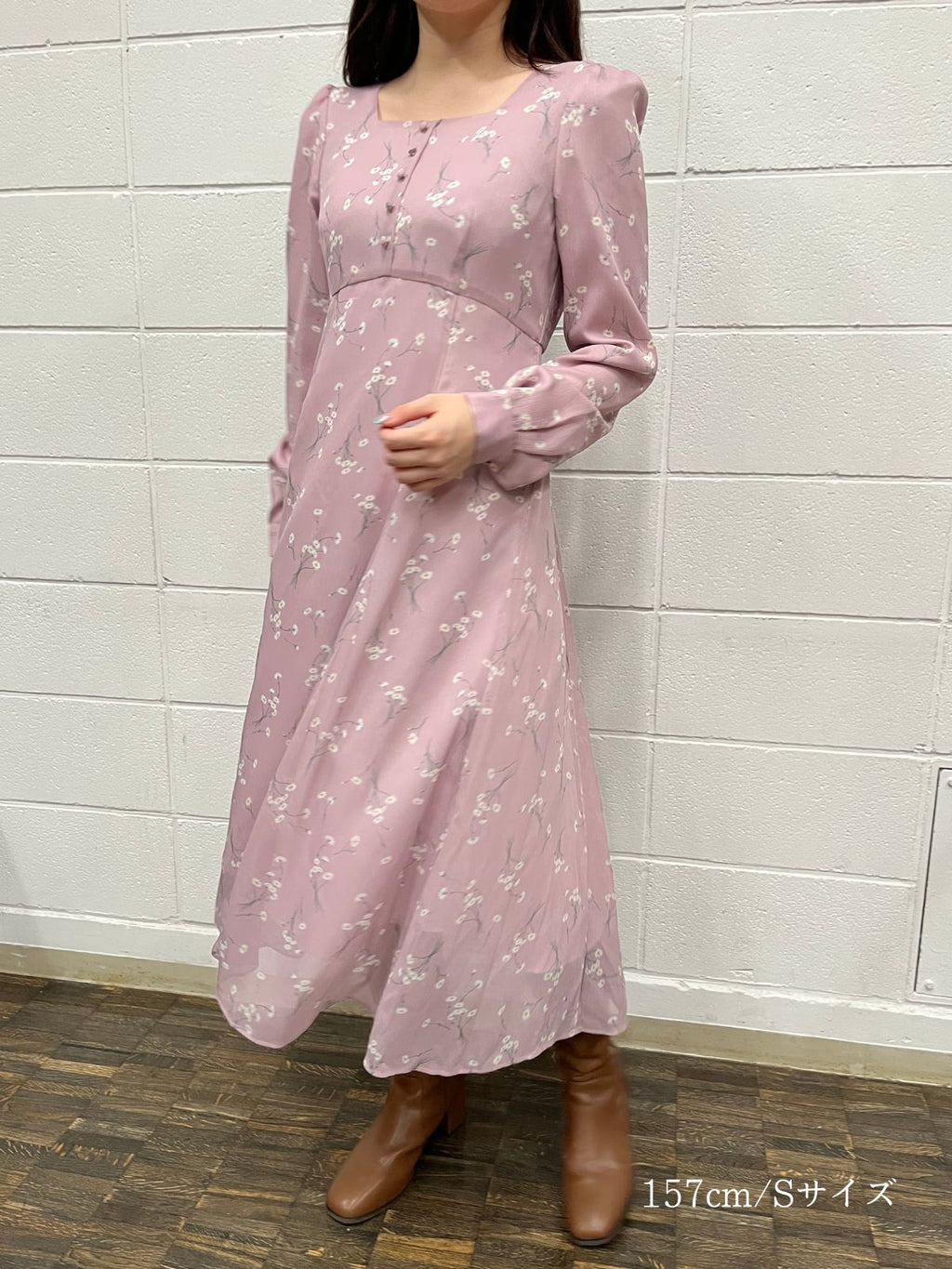 Daisy Sheer Chiffon Dress