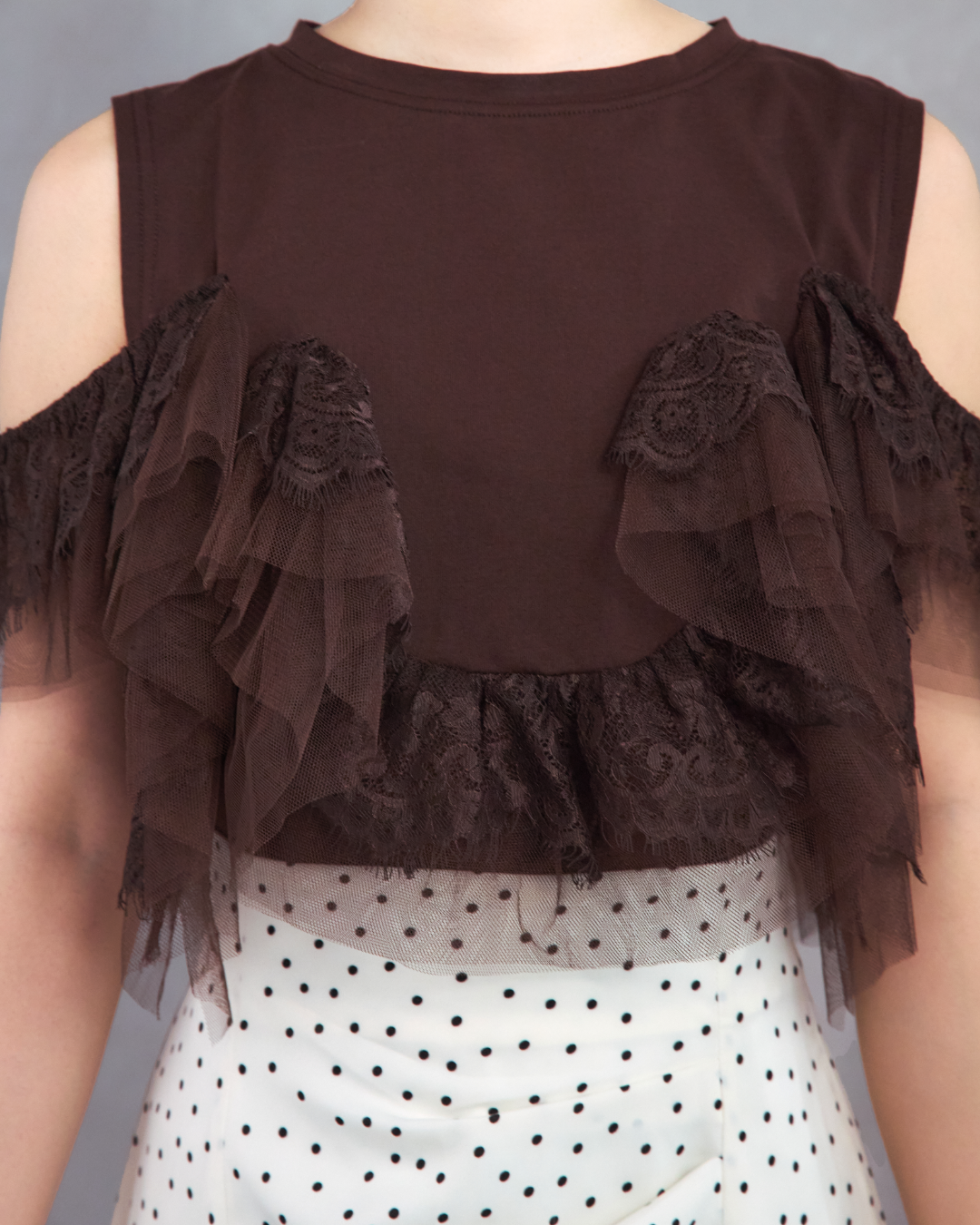 Tulle docking cutsew
