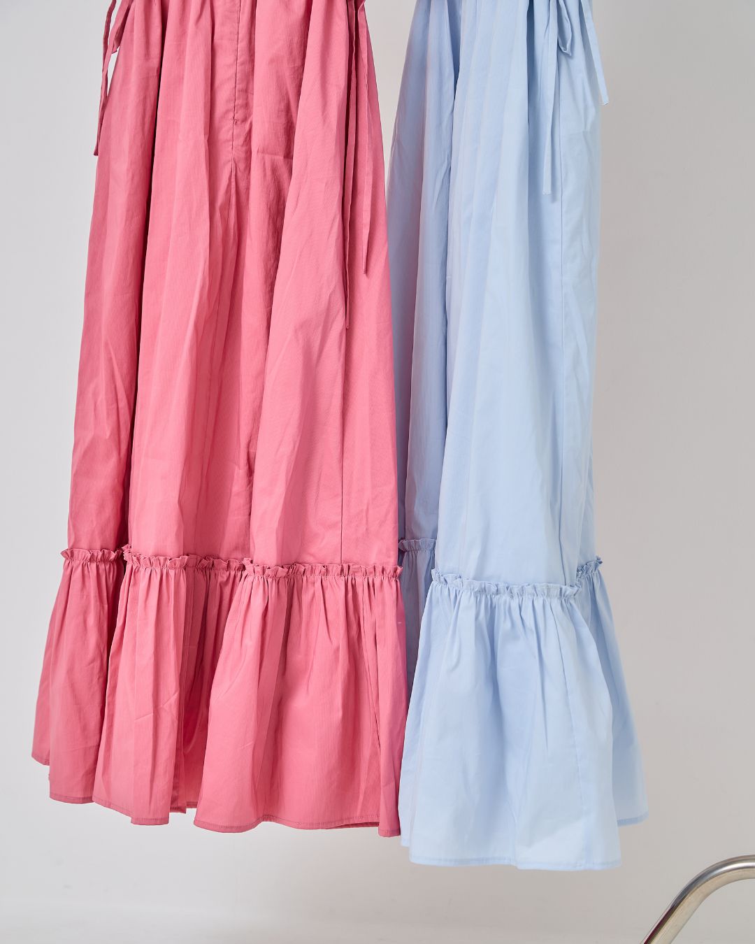 Side Cut Gather Dress