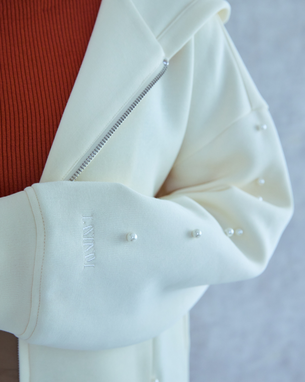 Pearl Zip Hoodie