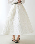 【全骨格対象】Jaquard Flare Skirt