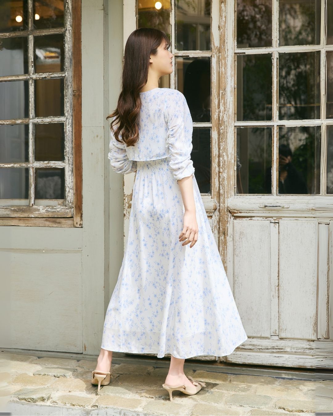 Little Flower Bolero Set Dress