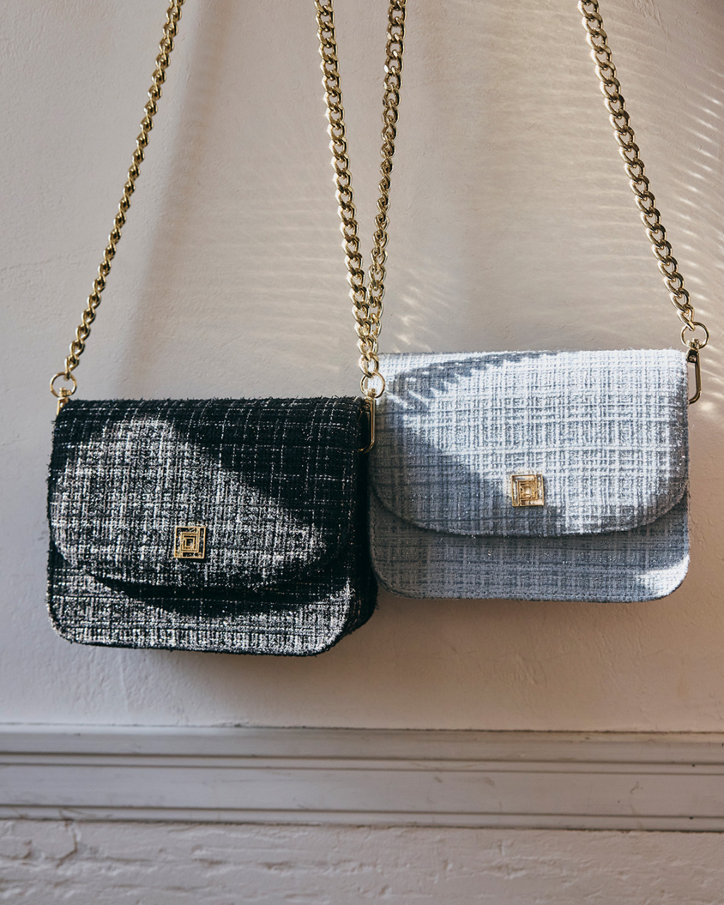 Tweed Shoulder Bag