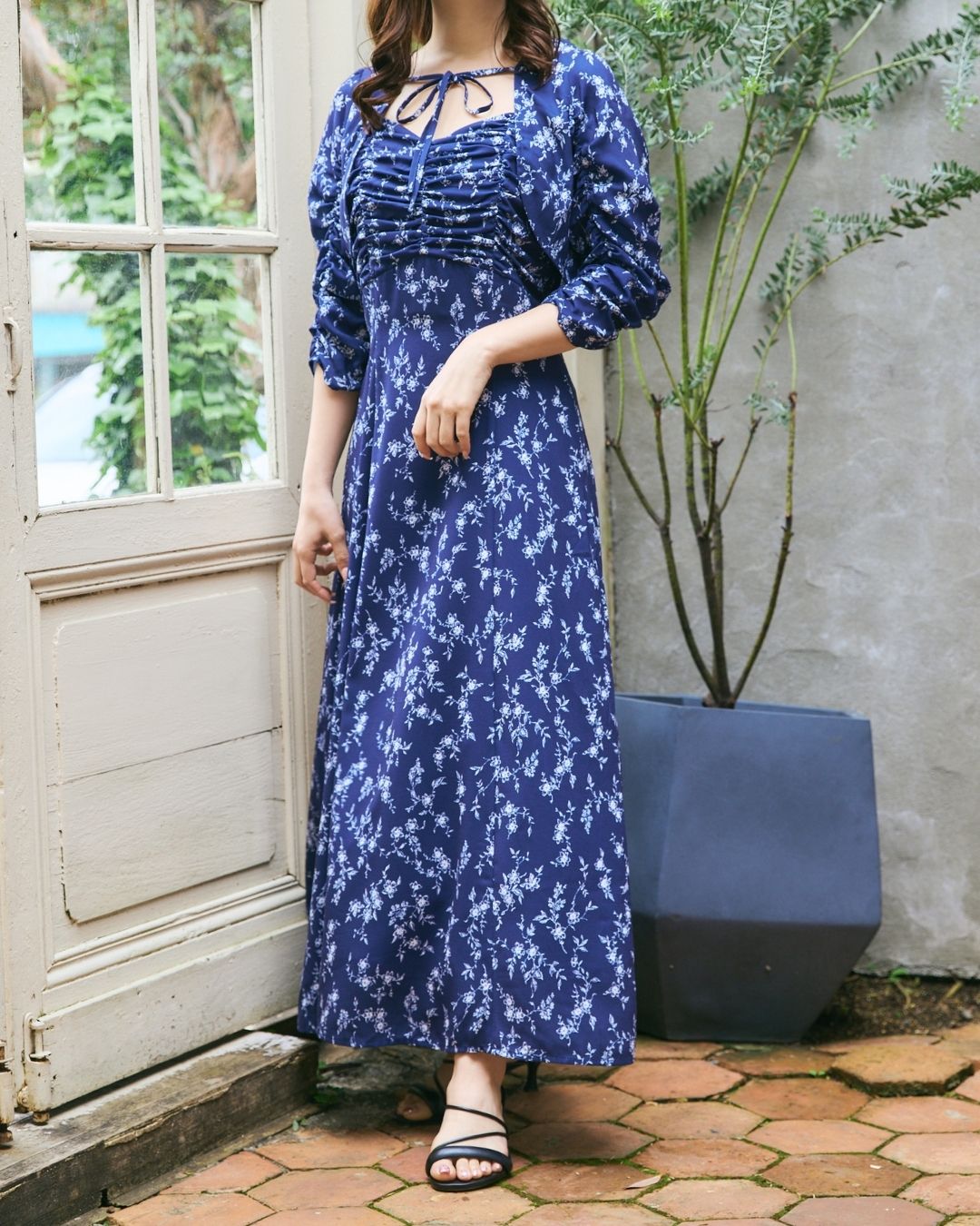 Little Flower Bolero Set Dress