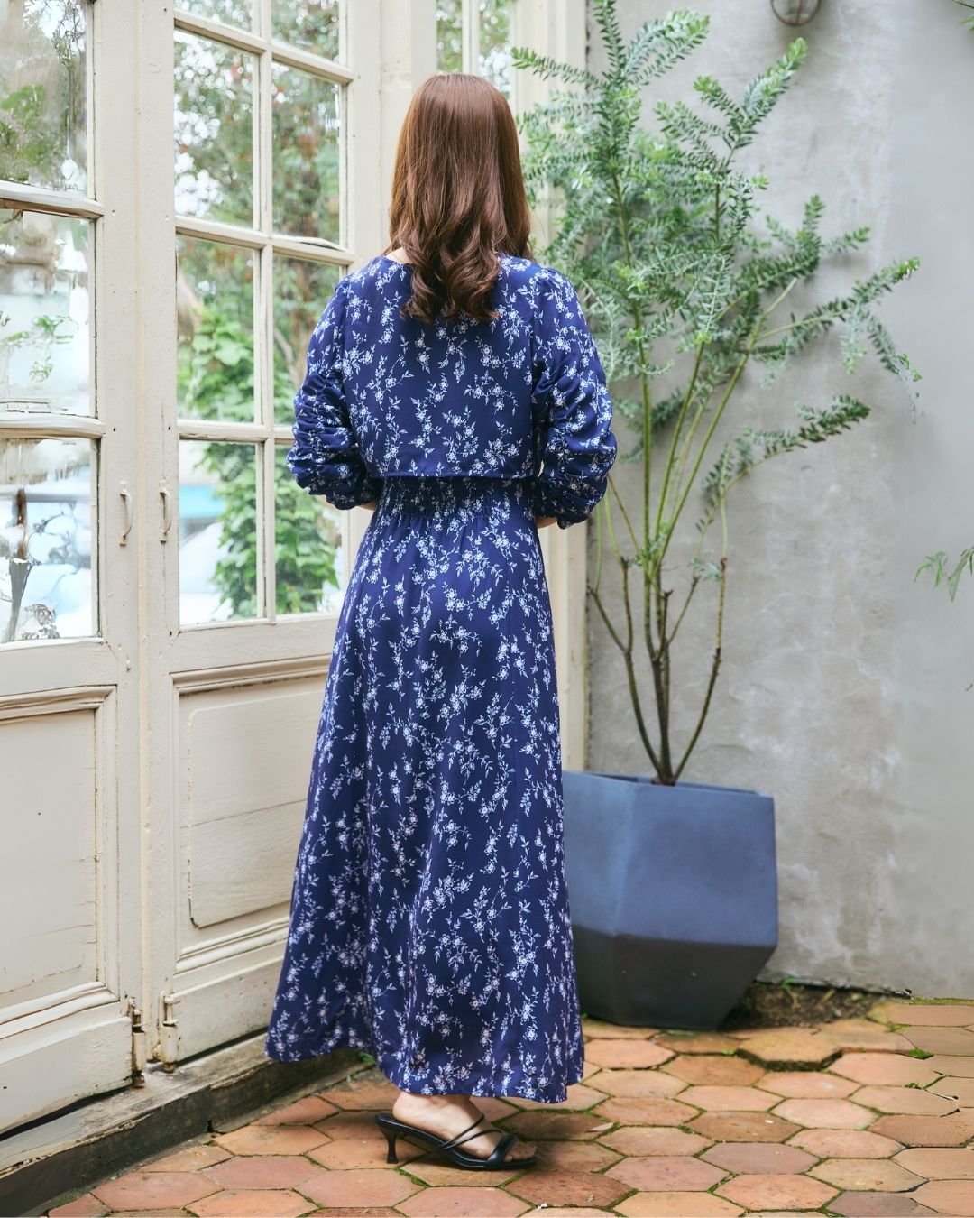 Little Flower Bolero Set Dress