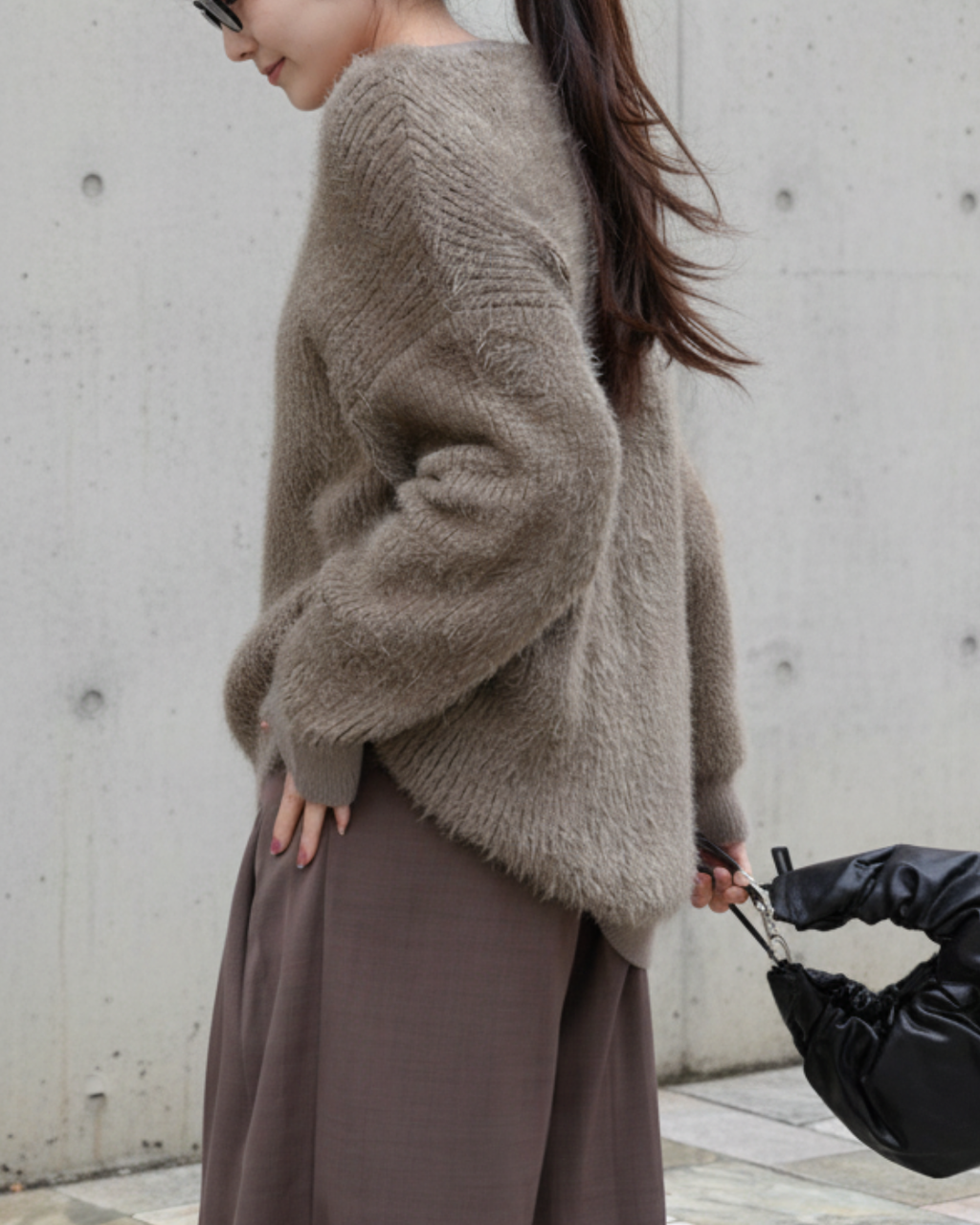 Feather Knit Cardigan