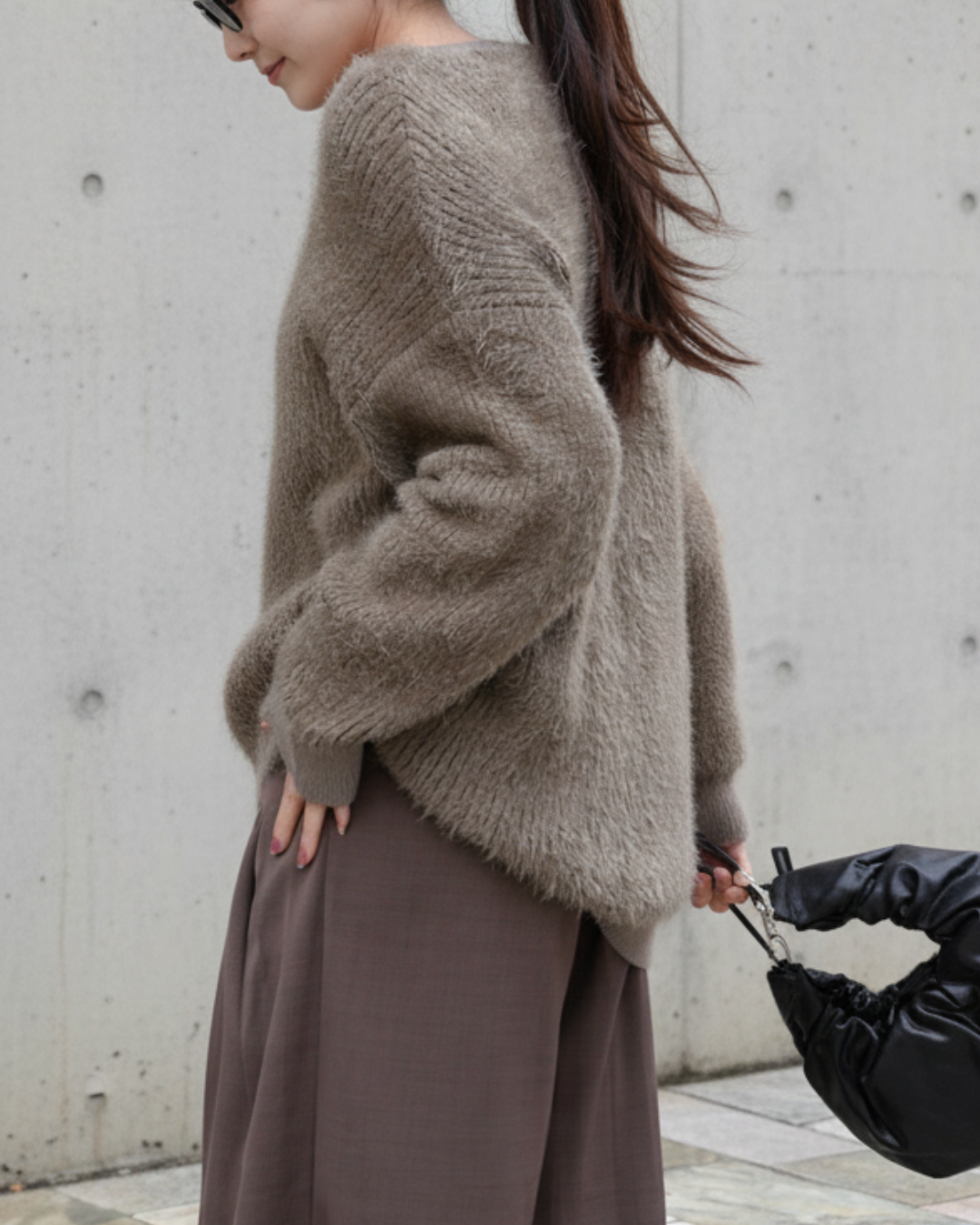 Feather Knit Cardigan