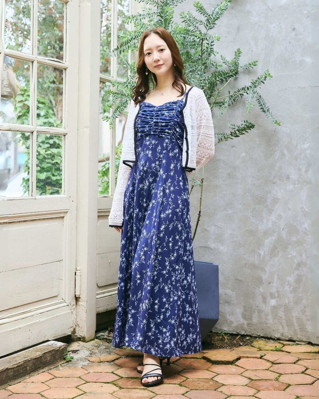 Little Flower Bolero Set Dress