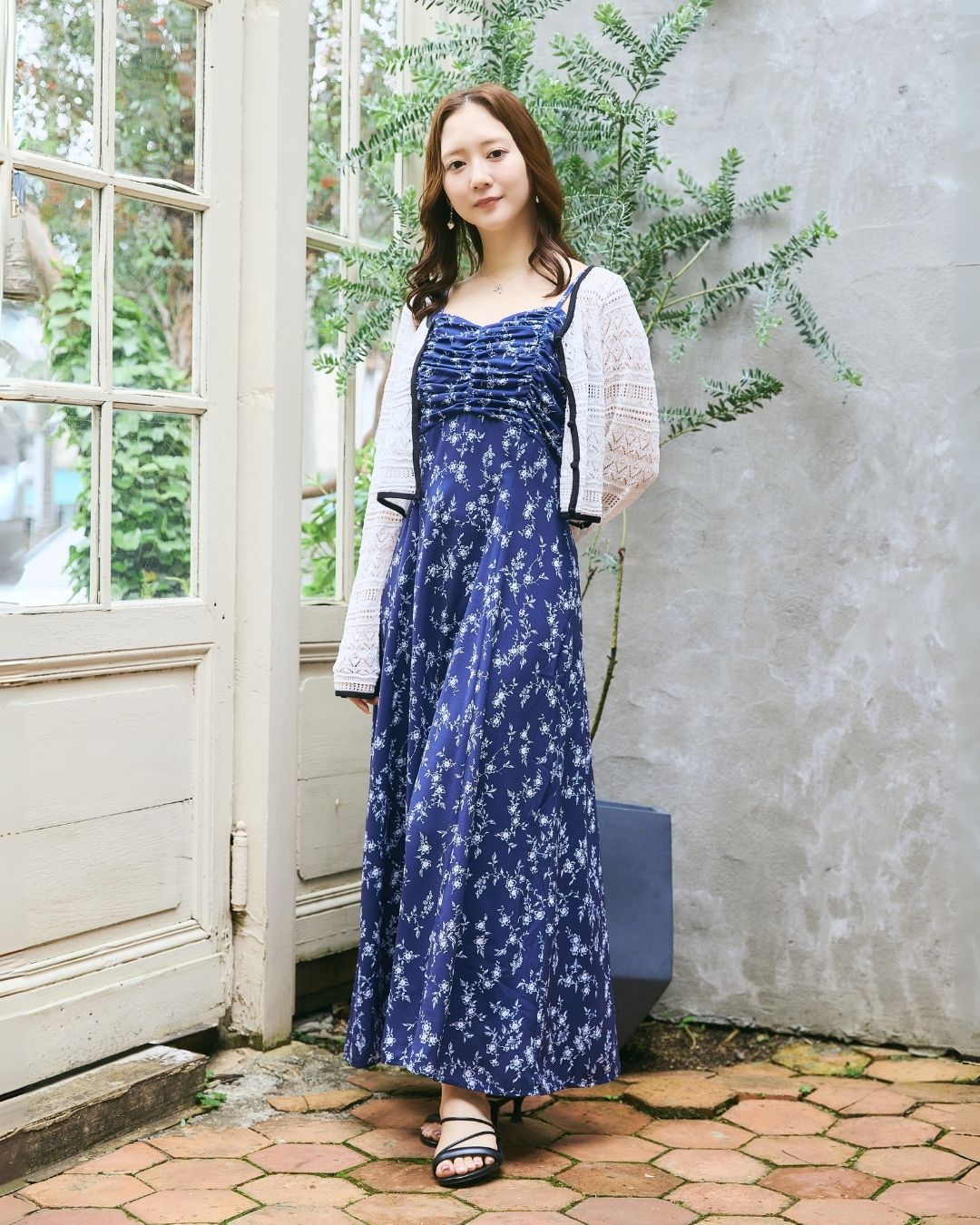 Little Flower Bolero Set Dress