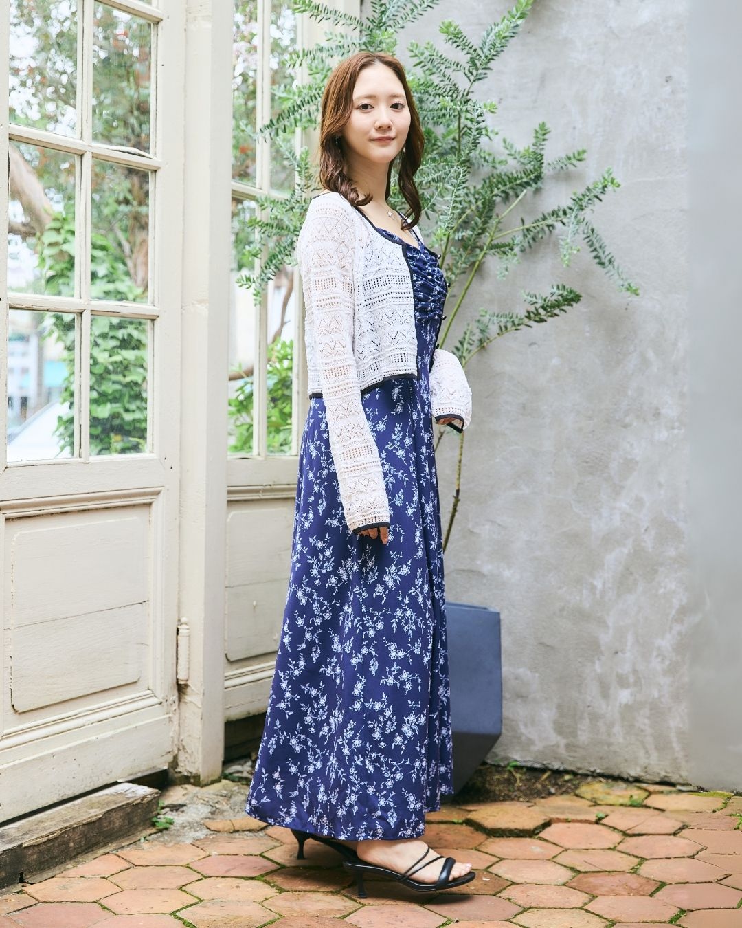 Little Flower Bolero Set Dress