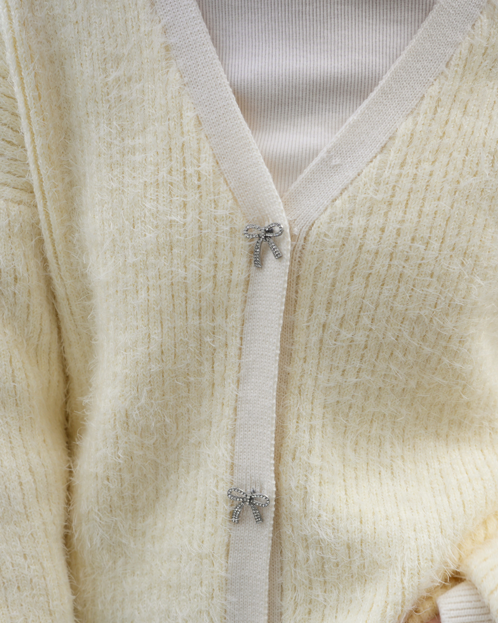 Feather Knit Cardigan