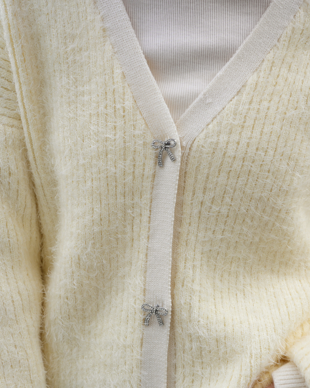 Feather Knit Cardigan