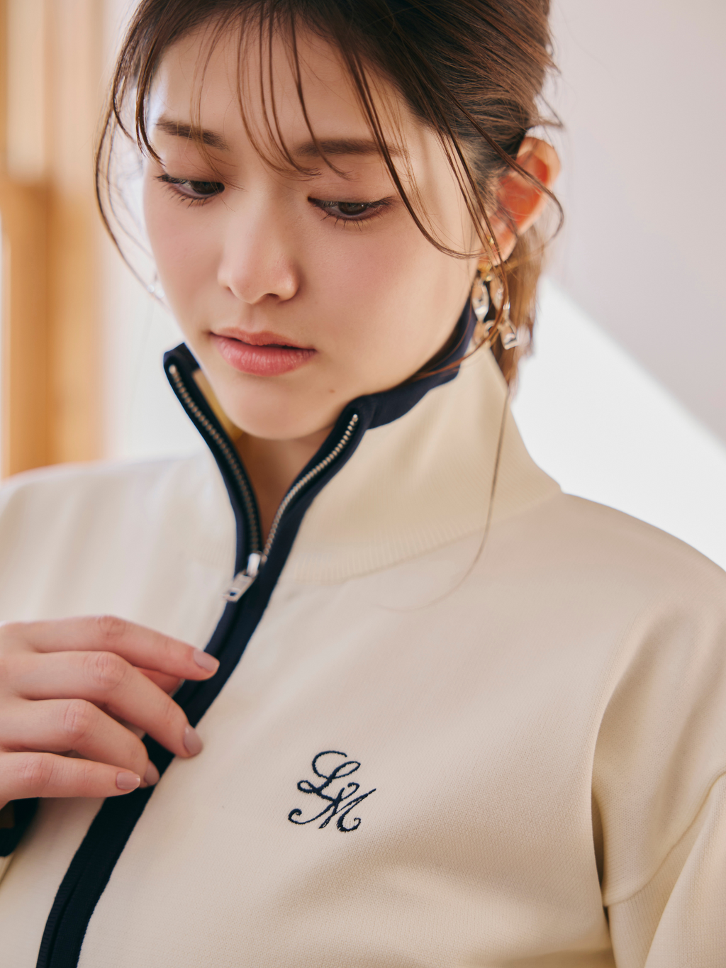 【Unisex】Bicolor Knit Cardigan