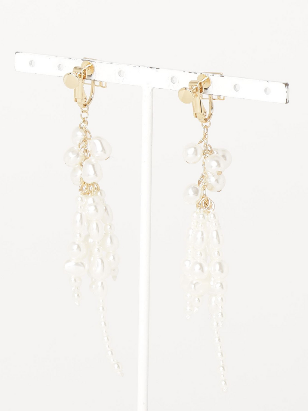 Lantinam Logo Pearl Earrings / Pierce