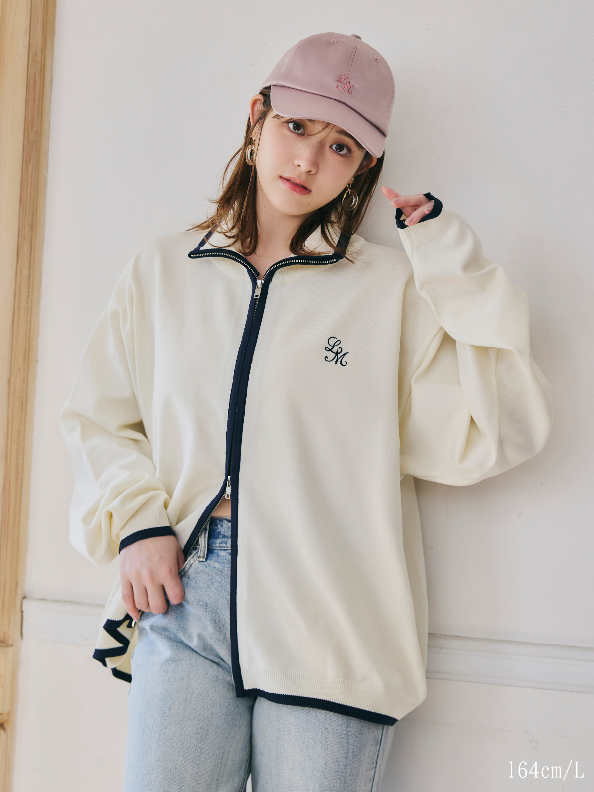 【Unisex】Bicolor Knit Cardigan