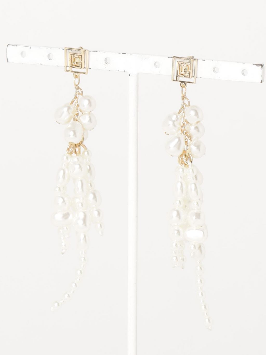 Lantinam Logo Pearl Earrings / Pierce