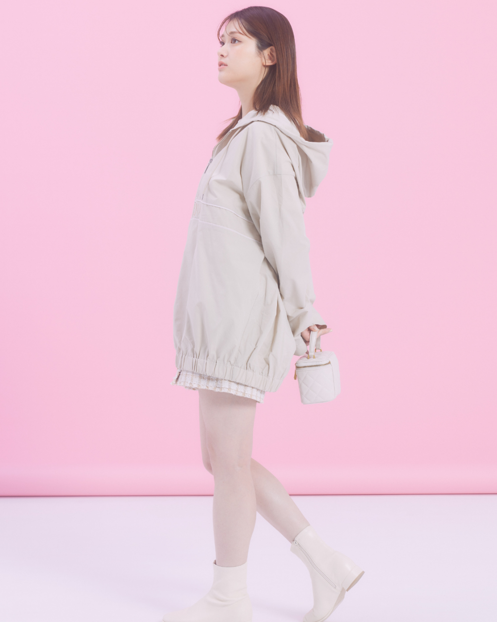 ユニセックス】Half Zip Anorak Hoodie – LANTINAM ユニセックス】Half Zip Anorak Hoodie – LANTINAM