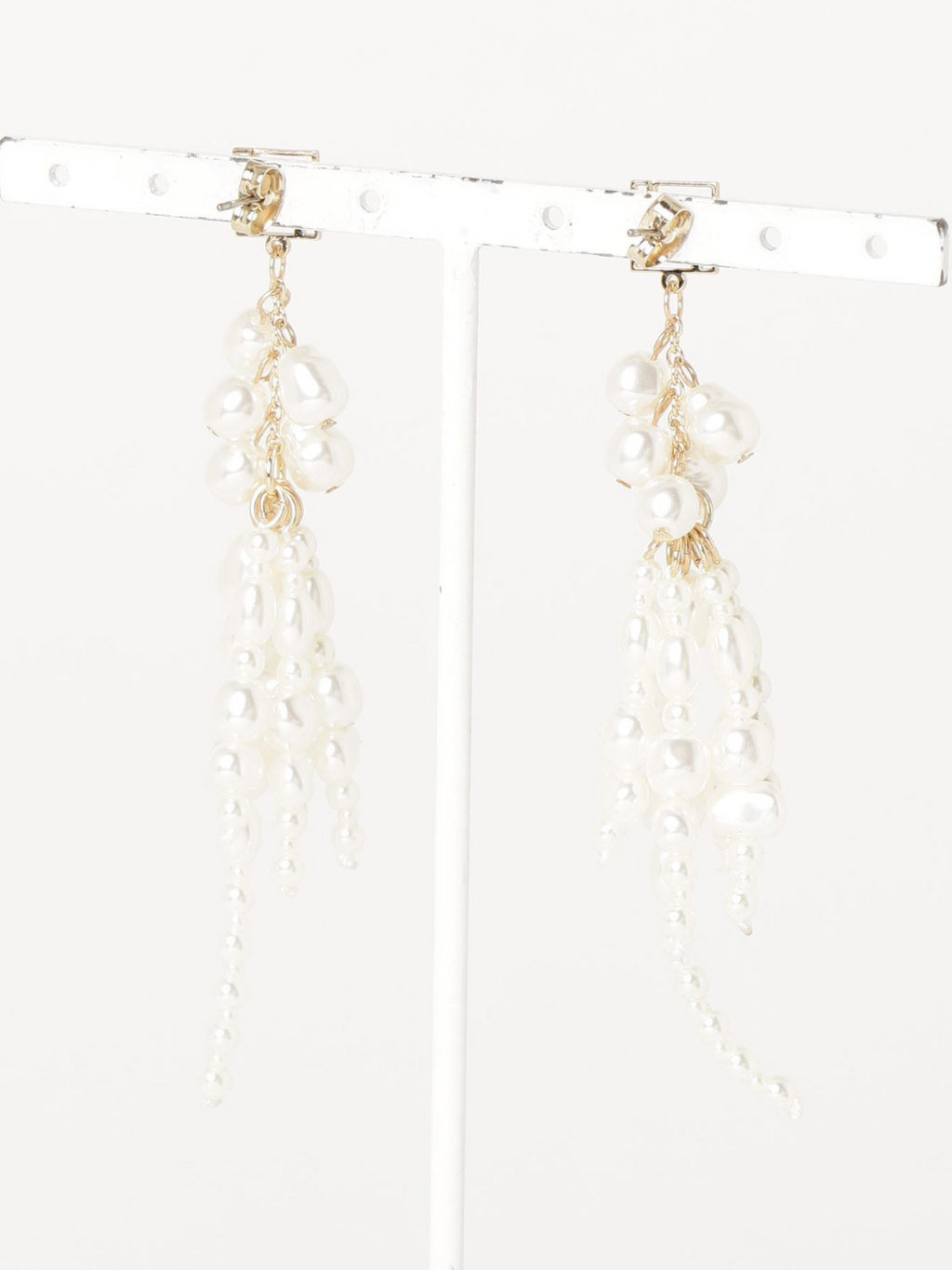 Lantinam Logo Pearl Earrings / Pierce