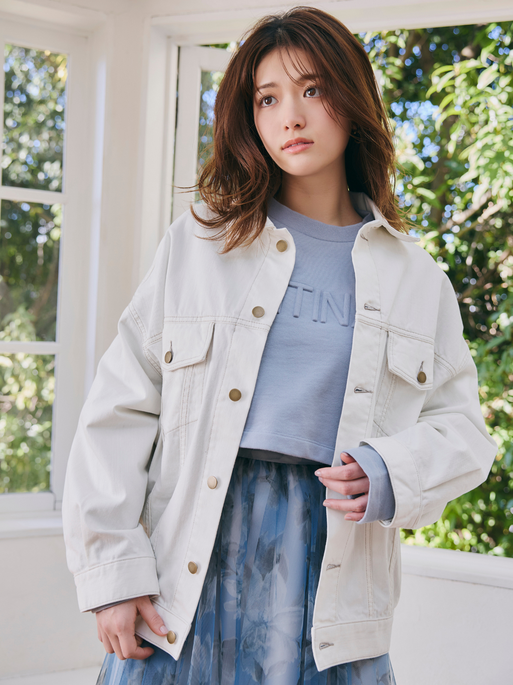 【ユニセックス】Big Denim Jacket