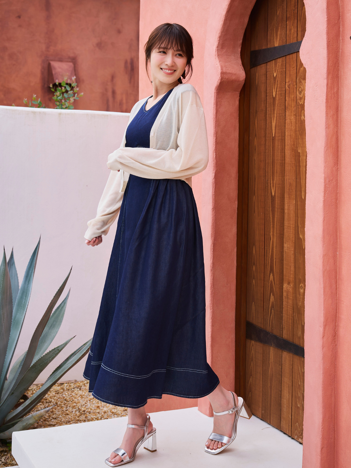 Glitter Sheer Cardigan