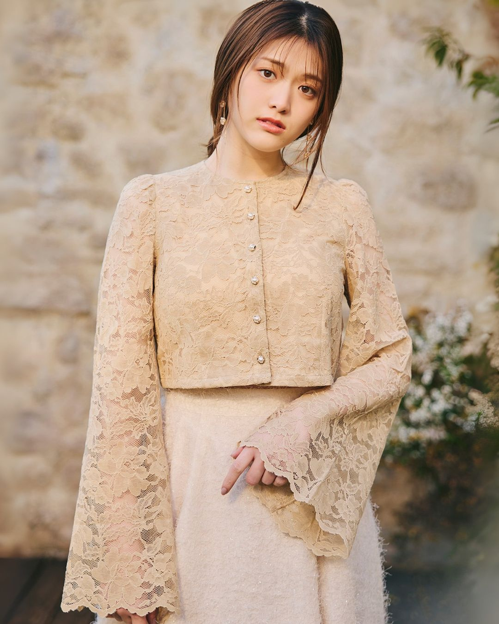 Crop Lace Blouse