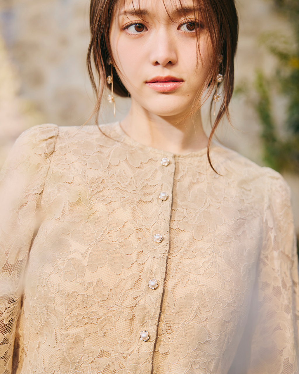 Crop Lace Blouse