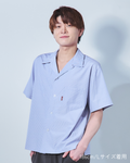 Summer open-collar shirt