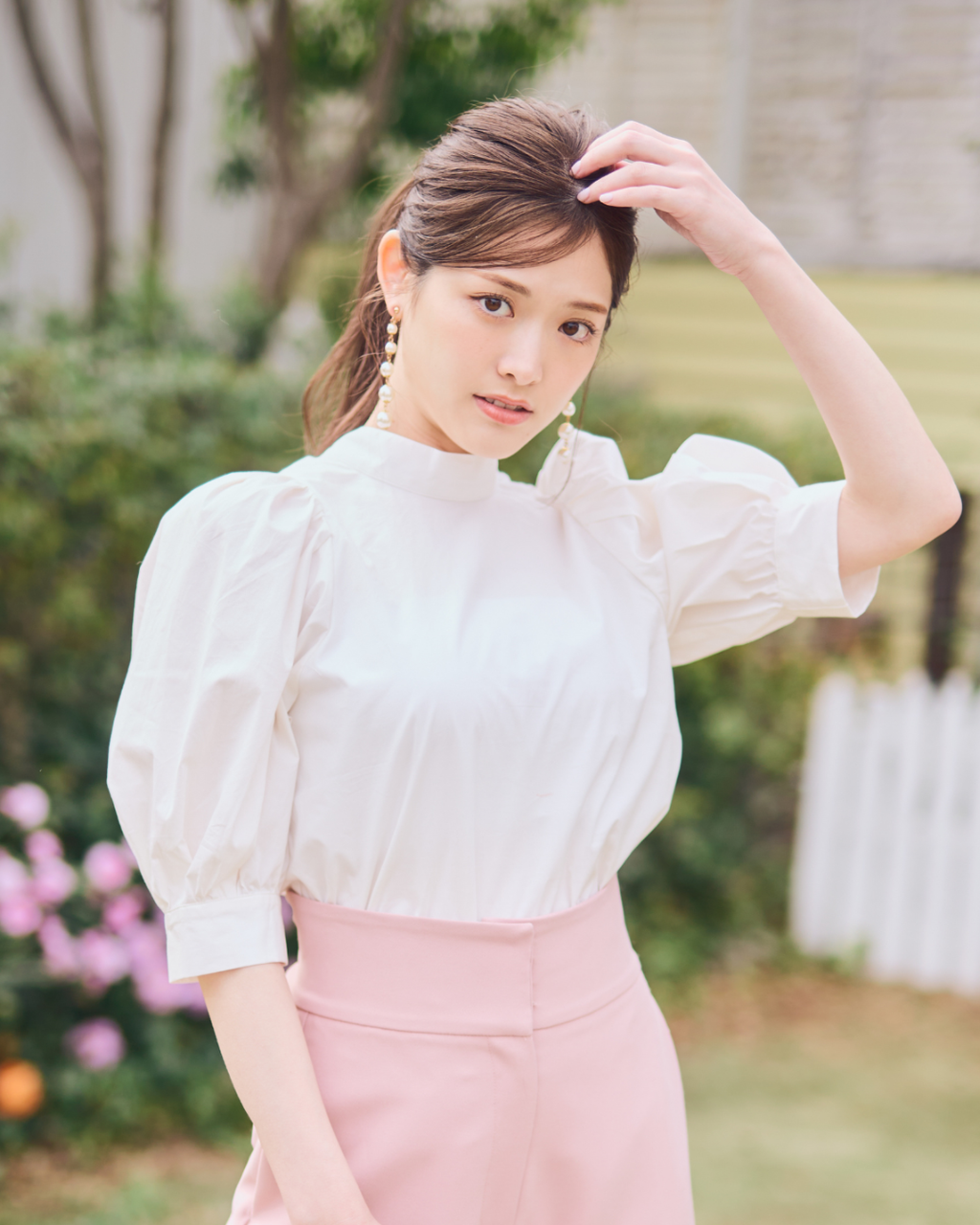 Back Ribbon Blouse