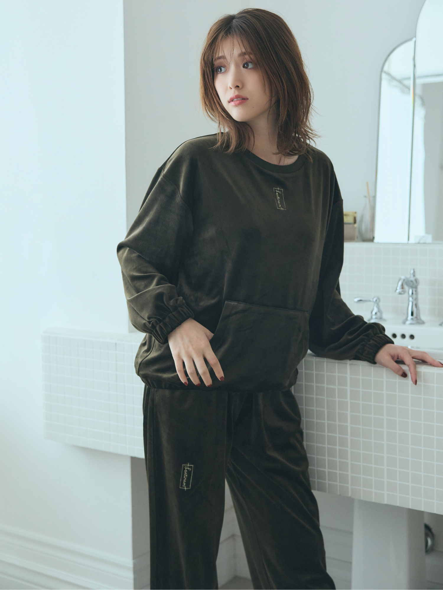 Velours Roomwear Set