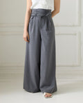 Gather Belt Set Pants