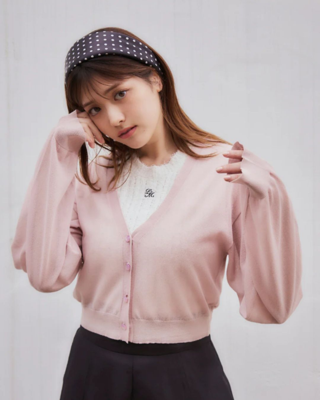 Glitter Sheer Cardigan