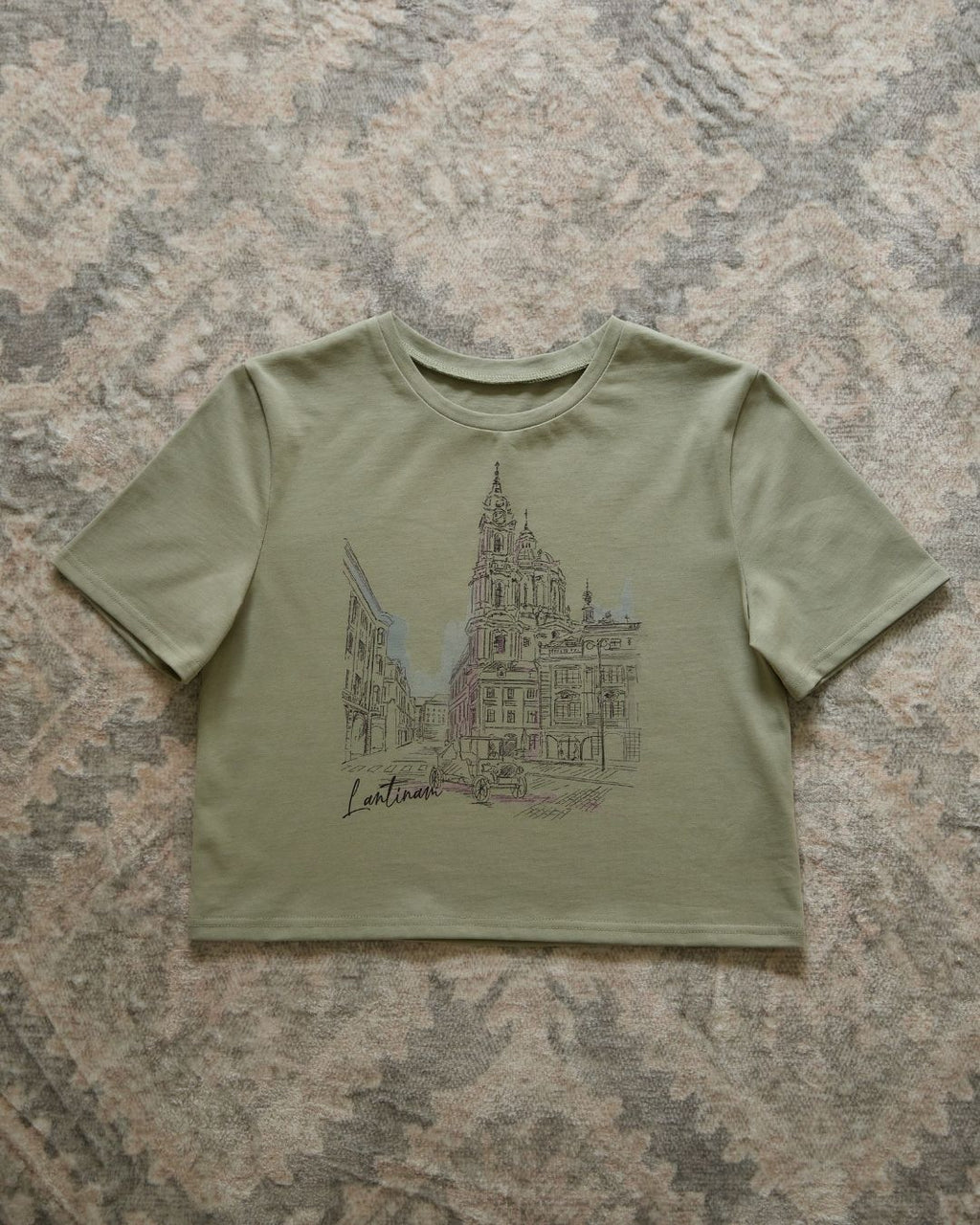 【ユニセックス】PRAGUE Illustration T