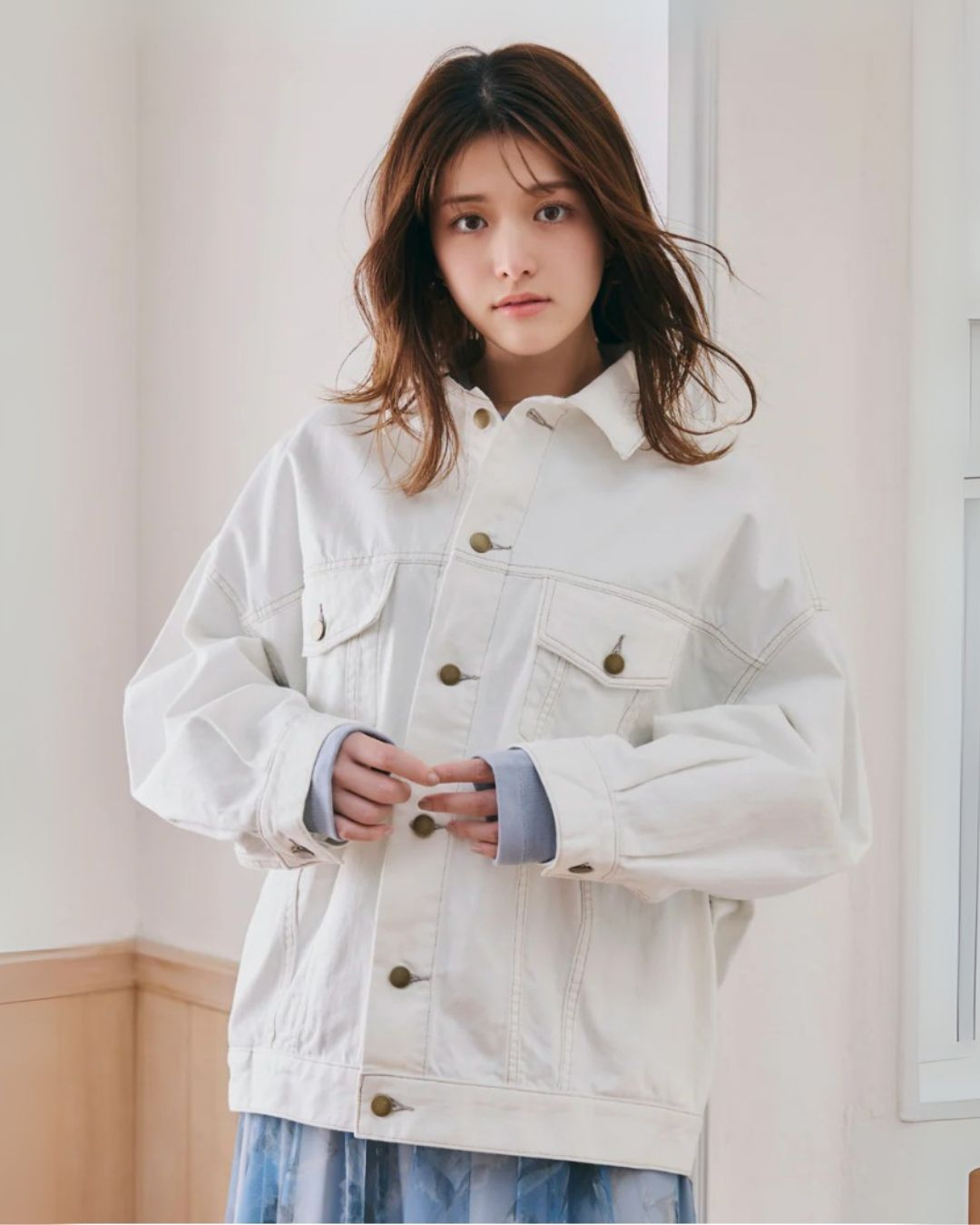 【ユニセックス】Big Denim Jacket