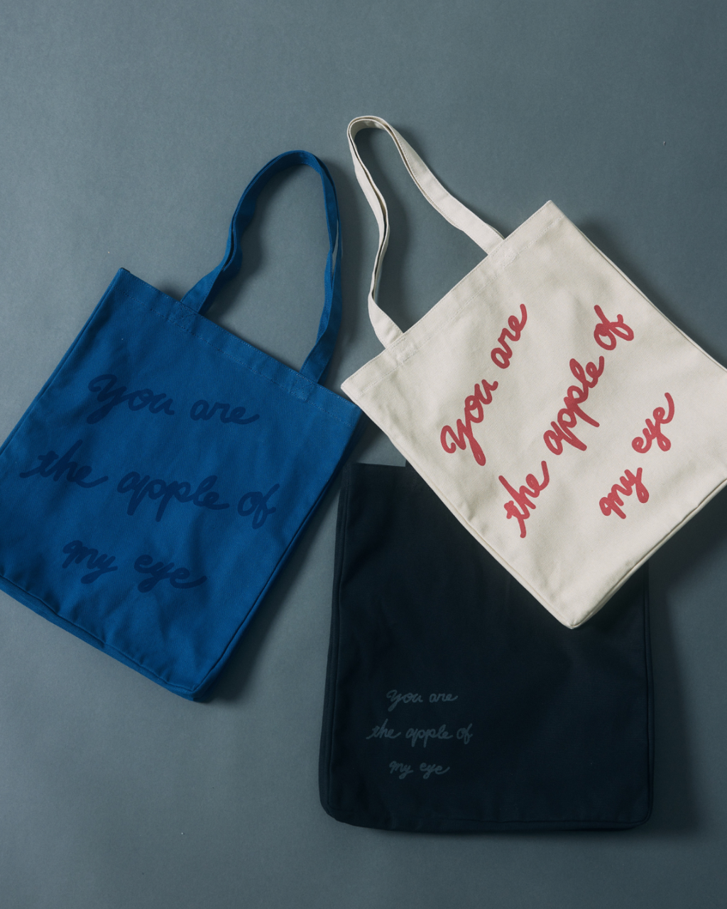 【直筆デザイン 】Apple Tote