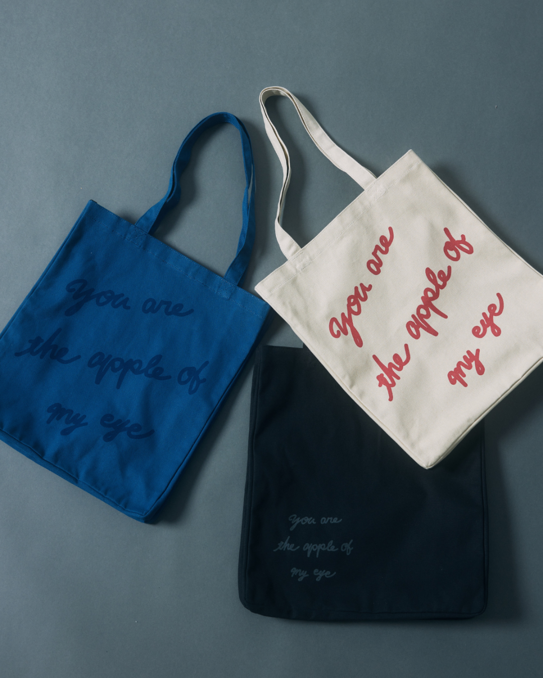 【直筆デザイン 】Apple Tote